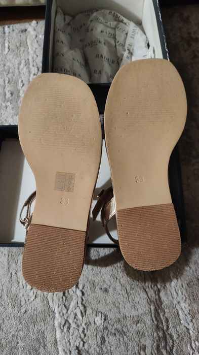 Sandale copii, piele, Badura