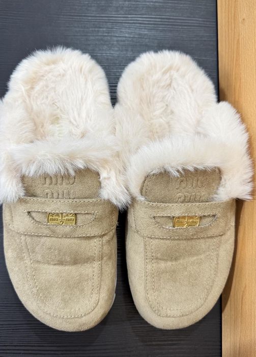 Miu Miu Suede Mules – дамски велурени мюли (размер 40)