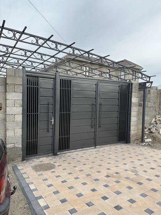 Покраска ворот, заборов