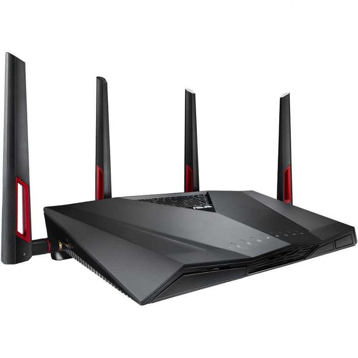 Router Wireless ASUS Gigabit RT-AC88U 1000 + 2167, 8 LAN Nou Sigilat