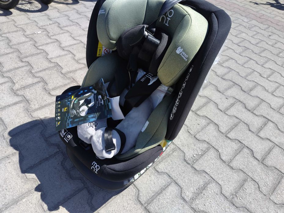 MONI Стол за кола SERENGETI 40-150 см зелен