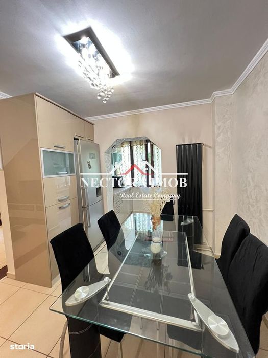 NECTORA IMOB-Apartament 3 camere, Str. Rosiorilor, Parter, Utilat
