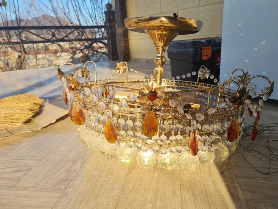 Люстры 3шт, подвесные