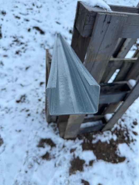 Stâlpi profil C zincat/galvanizat