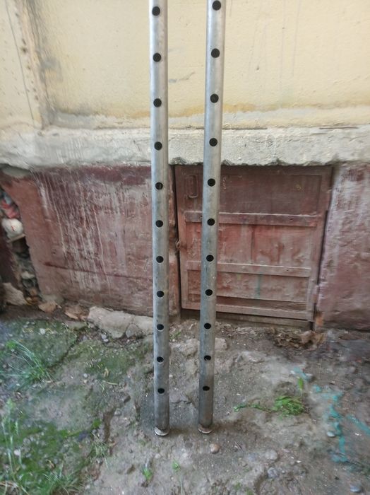 Продам трубы как стойки из нержавейки .
