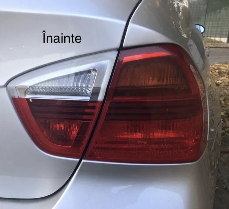 Folii rosii pentru stopuri BMW E90 si E91