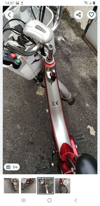Vând bicicleta electrica