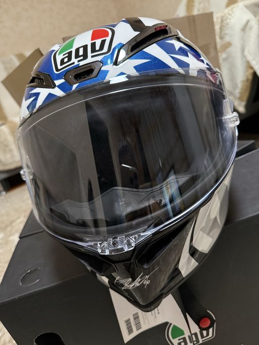 Продам оригинальный мотошлем AGV Pista GP RR MIR Americas 2021.