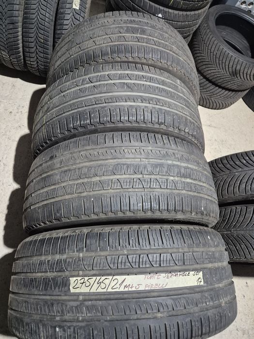 Vând cauciucuri 275/45/21 M+S ALL-Season//Pirelli// imp Germania //Set complet//