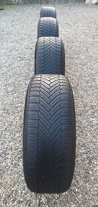 Jante aliaj  cu cauciucuri de iarna .215.65.16. .5x112.