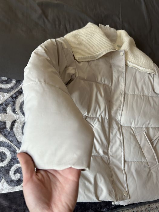 Белая  демисезонная