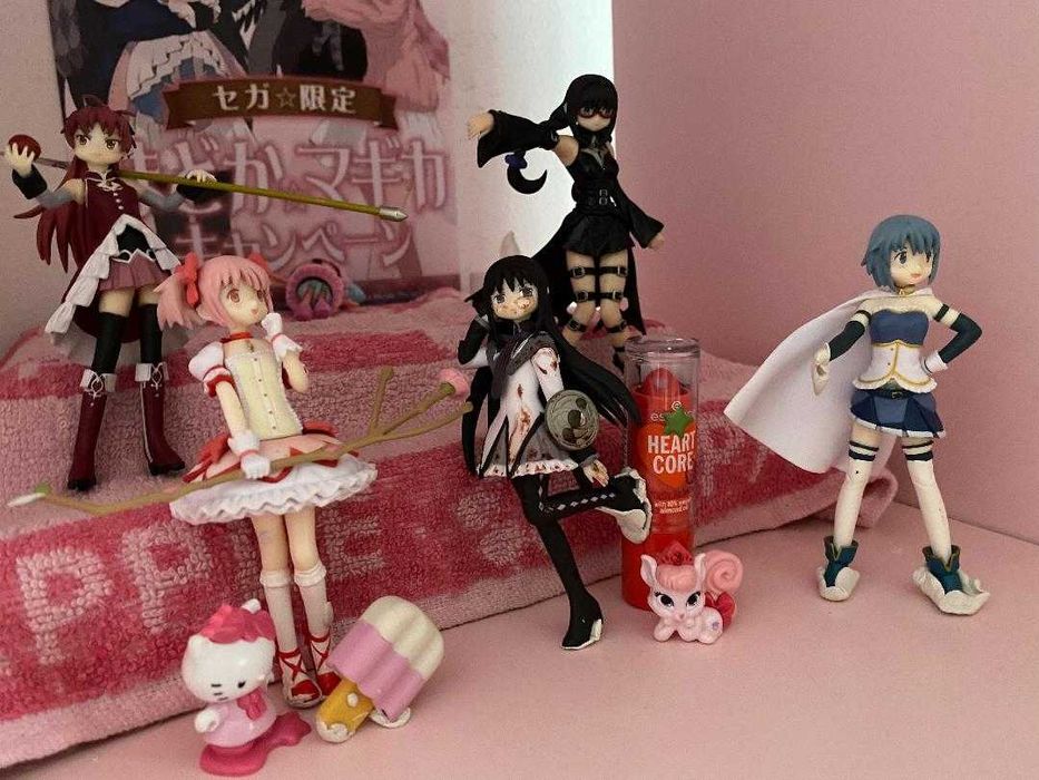 set figurine anime manga madoka magica - originale