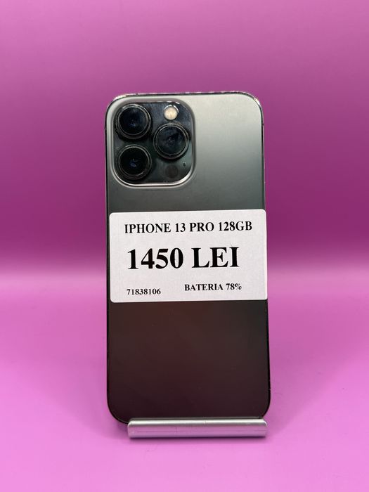 Iphone 13 pro 128 GB bat 78% •Matei Amanet Margeanului• 7183