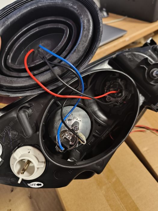 Фарове Пежо 206 Лед Тунинг нови тъмни Peugeot 206 Led angle eyes Черни