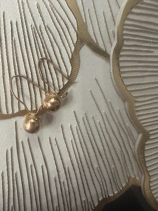 Продам детские золотые сережки
