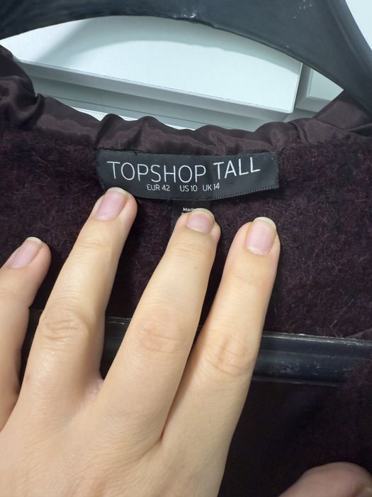 Палто от вълна на марката Topshop