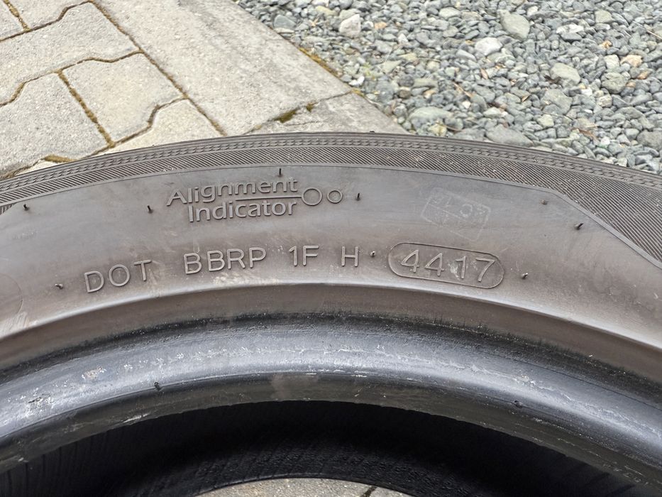 4бр. Летни Гуми С Борд 205/55R/16 -HANKOOK- DOT:4417- 5.2мм. + 4.9мм.