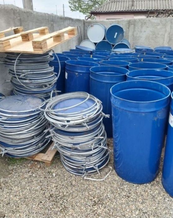 Butoaie tabla cereale 220 litri cu capac