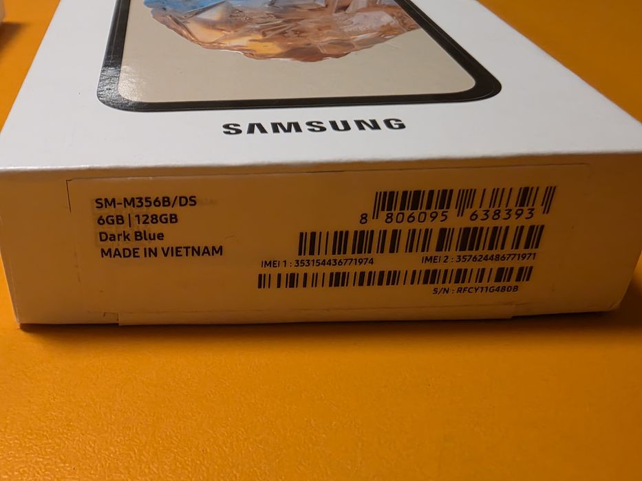 Samsung M35 5G 128gb Dark Blue resigilat factura garantie bonus