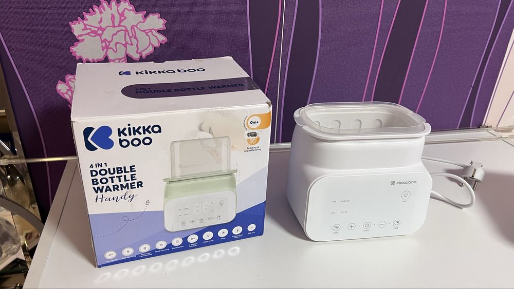 Уред за подгряване на бебешка храна и стерелизатор Kikkaboo