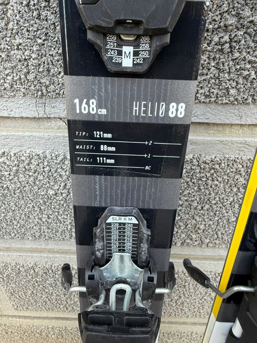 schi nou black diamond helio 88 L168cm
