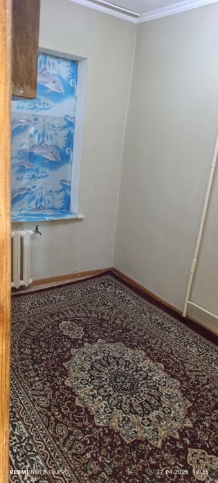 Аренда Юнусабад -18 1 комнатная квартира переделанная в двух с ОБСТАН