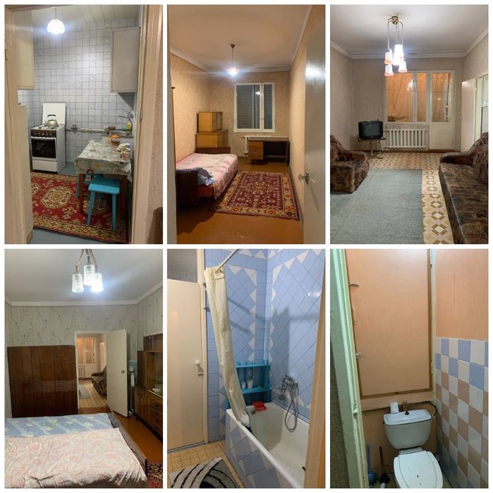 Yunusobod tumani 6 kvartlda 3 xonali kvartira sotiladi.