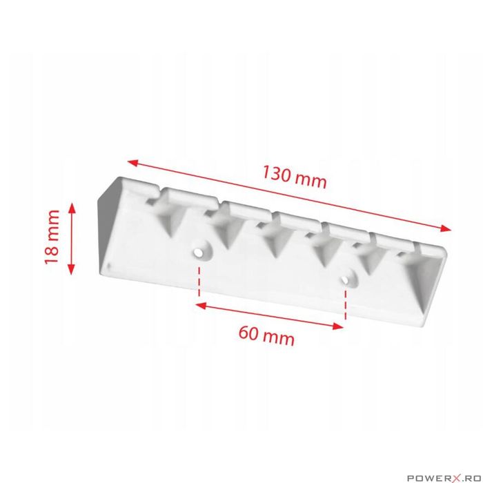 Uscator rufe de tavan 6x140 cm Sepio