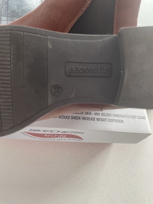 Salamander боти естествена кожа 38 номер