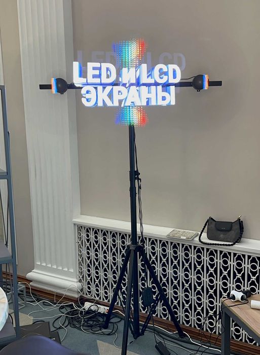 Аренда голографических 3D вентиляторов (LED-экранов) большой 65 см