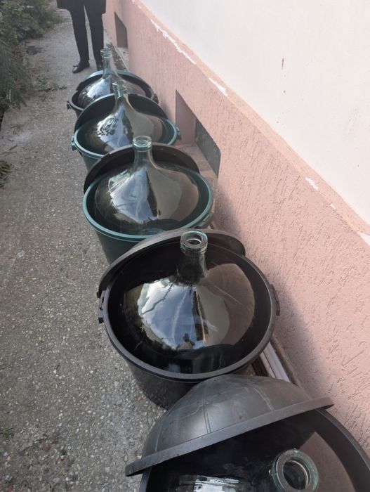 Damigene de vin 50L cu protectie