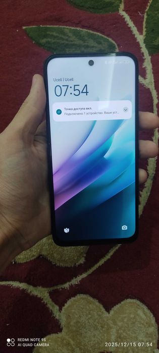 Redmi 15 16/256 1.5 ml 1 xafta bo'ldi