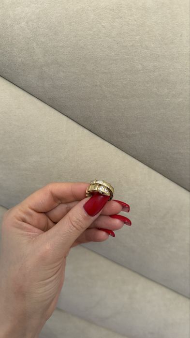 Кольцо золото bulgari