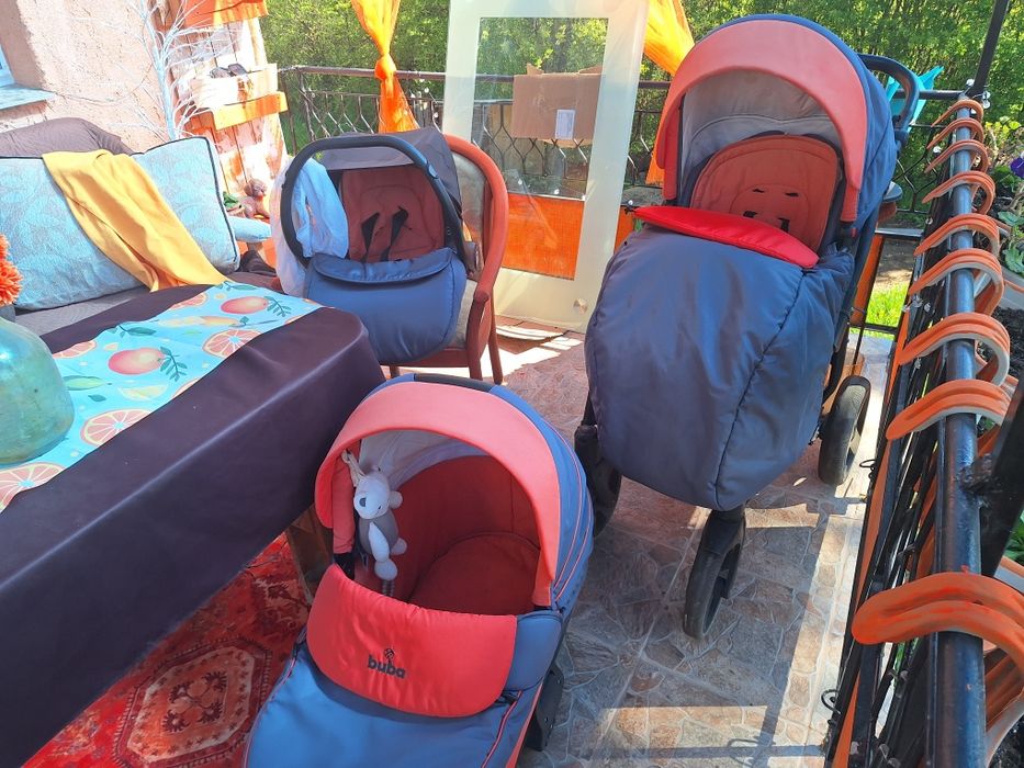 Детска количка 3в1 buba bela bella