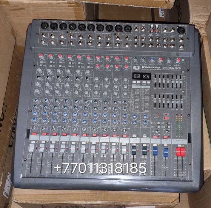Активный микшерный пульт Динакорд 1000-2