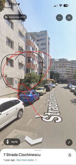Închiriez apartament 2 camere, decomandat – Zonă ultracentrală (Liceul Pedagogic)