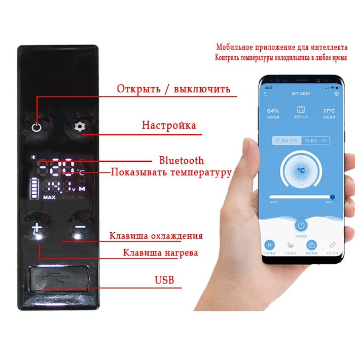 Автохолодильник Alpicool 50 л