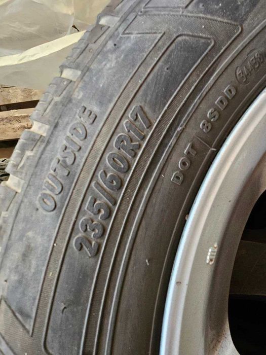 Алуминиеви джанти с гуми за Dodge Jeep Chrysler Fiat 17" и за Опел 16"