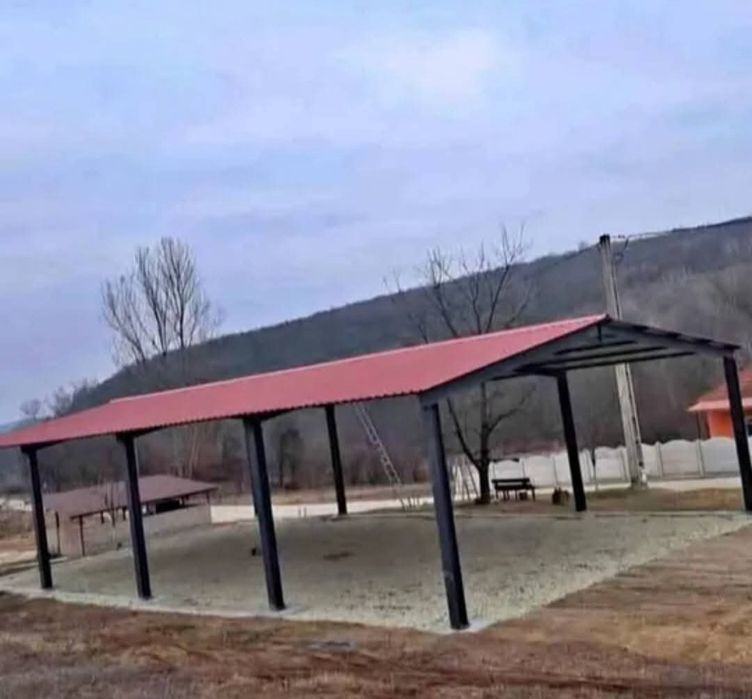 Confecționăm structuri metalice ateliere garaje saivane grajduri pentru animale