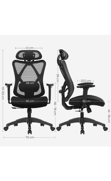 Ергономични офис столове различни модели