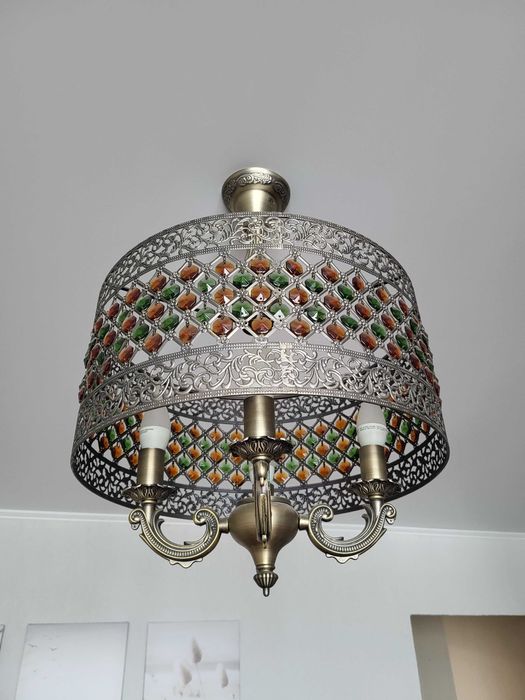 Люстры из иск.хрусталя