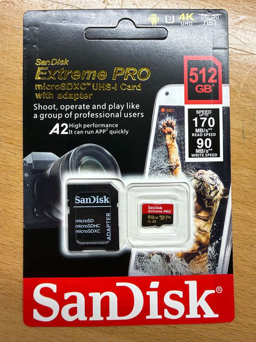 Card memorie sd card 256bg 512gb 1tb