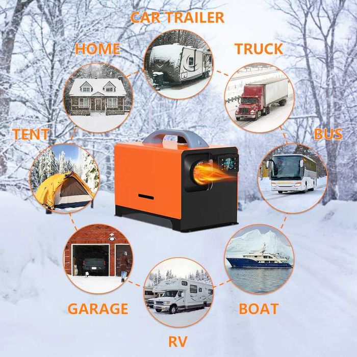 8KW LED Суха дизелова печка/отоплител Модел 2022,7003