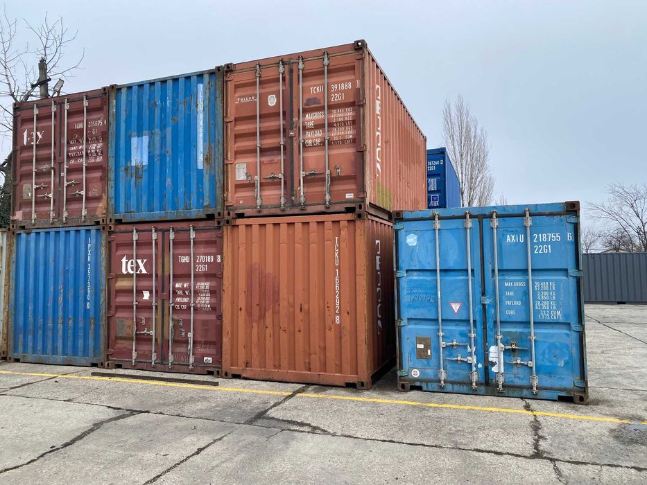 Container maritim de 6m (20’) SH OFERTA SPECIALA, STOC LIMITAT