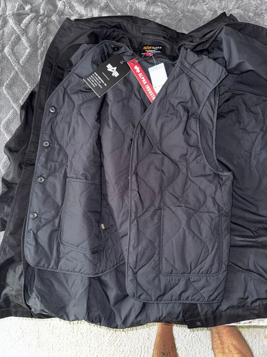 Плащ-пальто Alpha industries новый