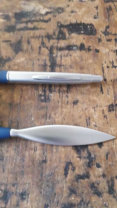 нож и химикалка метал, луксозен комплект от Германия