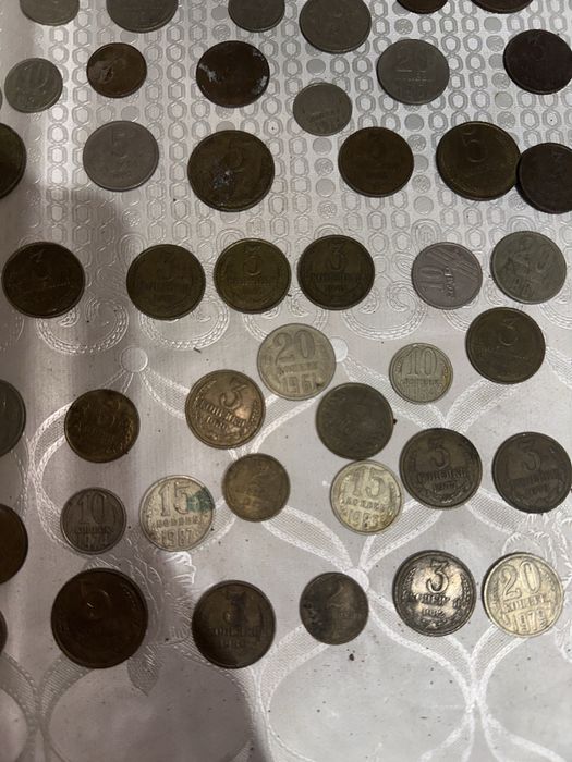 монеты разных годов СССР