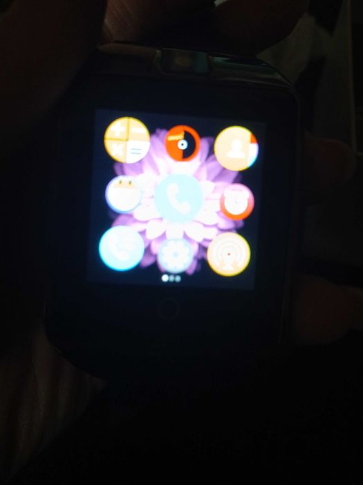 Smartwatch cu SIM card, camera, difuzor, incarcare USB, Nou la cutie