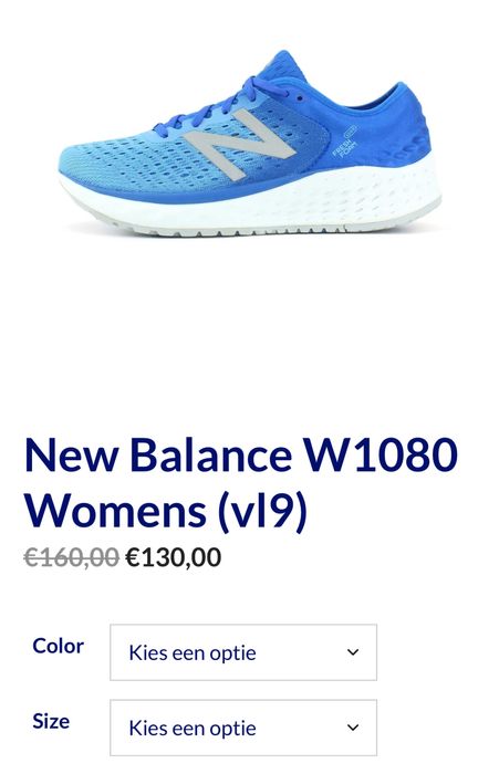 Маратонки NEW BALANCE FRESH FOAM 1080.Номер 40
