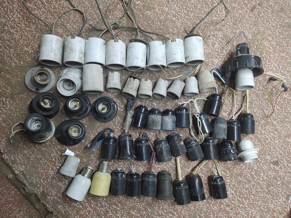 Резетки выключатели патроны